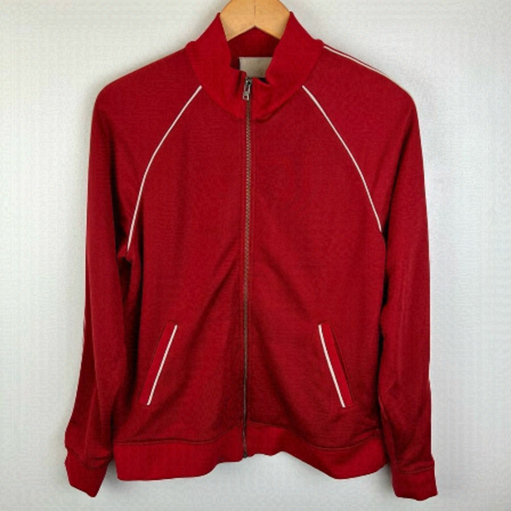 Aritzia Wilfred Free Red Track Jacket Size M